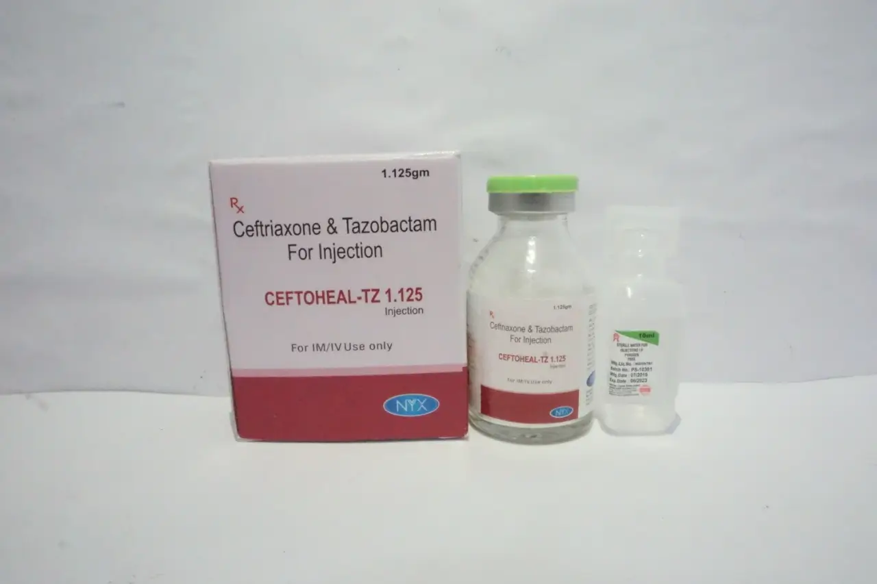 Ceftriaxone & Tazobactam For Injection