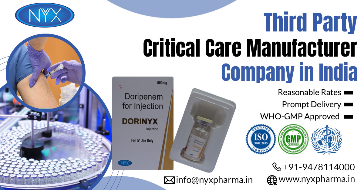 Third Party Critical Care Manufacturer Company in India