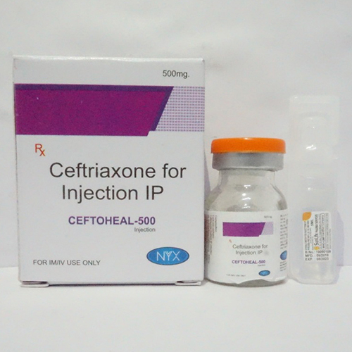 CEFTOHEAL 500 | Ceftriaxone 500 MG | Provided by Nyx Pharma